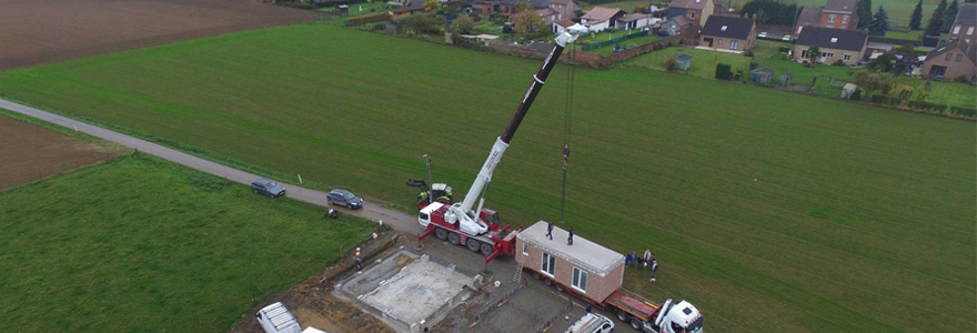 maison préfabriquée en béton