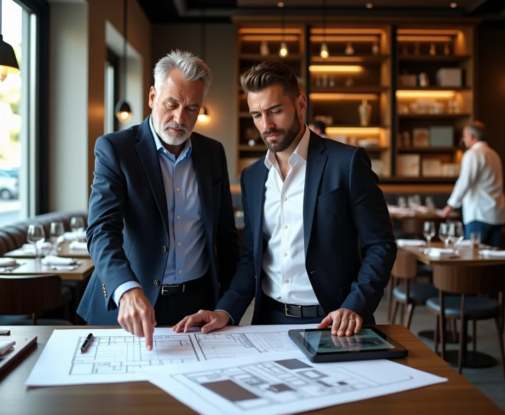 aménagement d’établissement de restauration